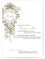 French Champagne Bridal Shower Invitations