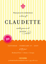 French Fair Bridal Shower Invitations, by Sarah Pattison