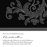 Flourish Bridal Shower Invitations