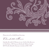 Flourish Bridal Shower Invitations