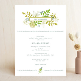 Fling Bridal Shower Invitations