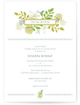 Fling Bridal Shower Invitations