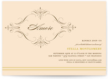 French Vintage Bridal Shower Invitations