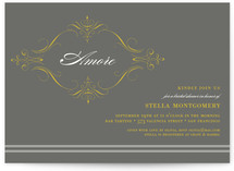 French Vintage Bridal Shower Invitations
