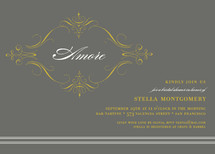 French Vintage Bridal Shower Invitations