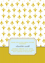 French Wallpaper Bridal Shower Invitations, by Avie Designs