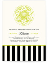 Flower Power Bridal Shower Invitations