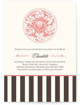 Flower Power Bridal Shower Invitations