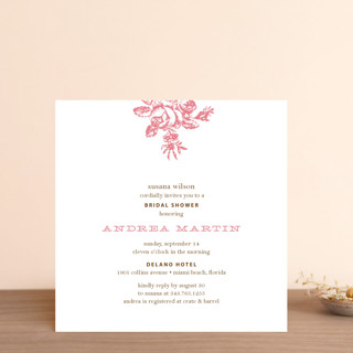 Haute Affair Bridal Shower Invitations