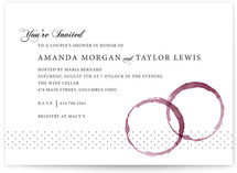 Vino Bridal Shower Invitations