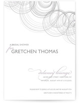 Intricate Bridal Shower Invitations