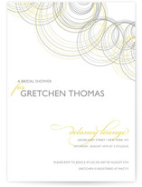 Intricate Bridal Shower Invitations