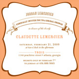 La Fete Bridal Shower Invitations