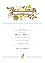 Fling Bridal Shower Invitations