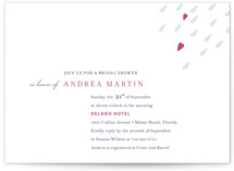 Love is in the Air Bridal Shower Invitations