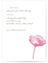 Modern Devotion Bridal Shower Invitations