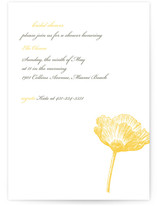 Modern Devotion Bridal Shower Invitations