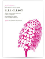 Modern Day Garden Party Bridal Shower Invitations
