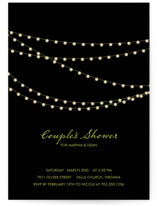 Midnight Vineyard Bridal Shower Invitations