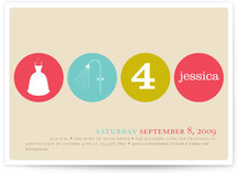 Polka Dot Bridal Shower Invitations
