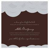 Pearls on a String Bridal Shower Invitations