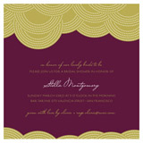 Pearls on a String Bridal Shower Invitations, by annie clark