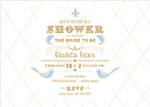 petit lun Bridal Shower Invitations