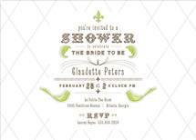 petit lun Bridal Shower Invitations