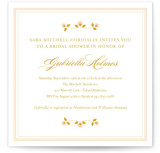 Petite Fleur Bridal Shower Invitations