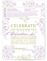 Recipe Bridal Shower Invitations