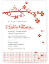 Sweet Blossom Bridal Shower Invitations