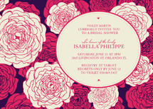 Sweetly Florals Bridal Shower Invitations, by Vanessa An Lim