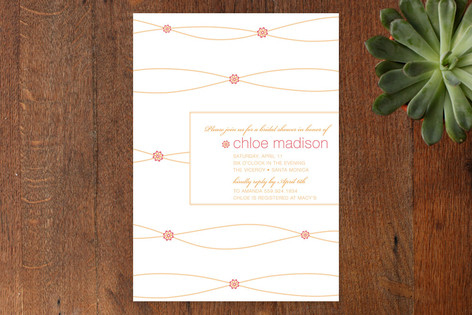 Swell Bridal Shower Invitations