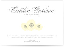 Ethereal Bloom Bridal Shower Invitations