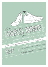 Shoe Fetish Bridal Shower Invitations