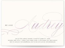 Blushing Bride Bridal Shower Invitations
