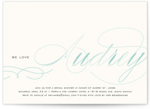 Blushing Bride Bridal Shower Invitations