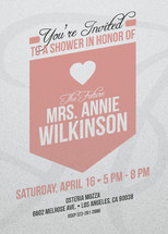 The Future Mrs. Bridal Shower Invitations