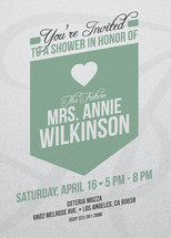 The Future Mrs. Bridal Shower Invitations