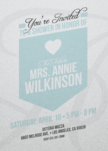 The Future Mrs. Bridal Shower Invitations
