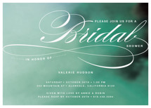Soft Watercolor Bridal Shower Invitations