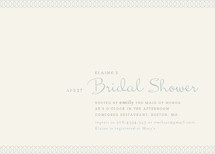 Dainty Dip Bridal Shower Invitations