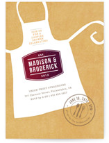 Calling All Chefs Bridal Shower Invitations