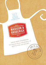 Calling All Chefs Bridal Shower Invitations