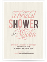 Jolie Bridal Shower Invitations