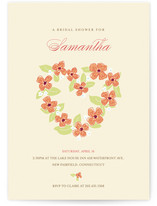 We Love Our Bride Bridal Shower Invitations