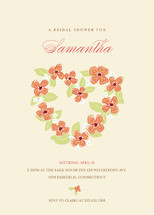 We Love Our Bride Bridal Shower Invitations