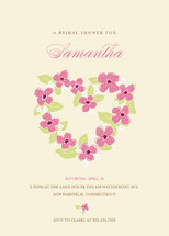We Love Our Bride Bridal Shower Invitations