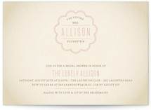 Bonne Amie Bridal Shower Invitations