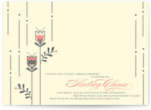 Tulips Bridal Shower Invitations